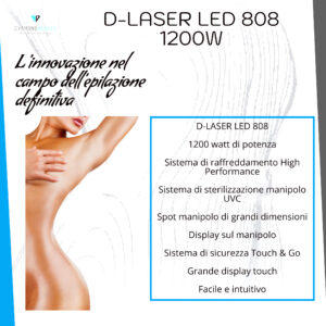 D-LASER LED 808 1200WATT