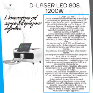 D-LASER LED 808 1200WATT - immagine 3